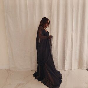 Elegant Black Lehenga for Women